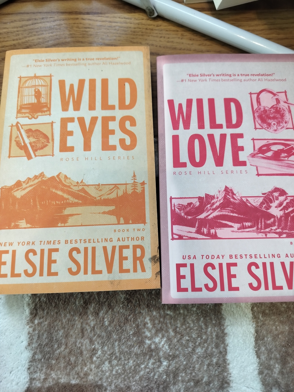 Wild Eyes & Wild Love Paperback Set - Orange and Pink Covers